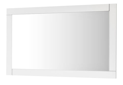 Miroir de dressoir blanc laqué - salle à manger Modena